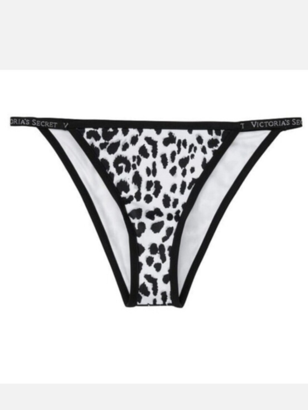 Victoria's secret sexy Sydney logo itsy swim bikini bottom LARGE Leopard